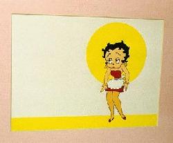 Betty Boop & Popeye Animation Cels image