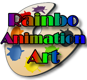 Rainbo Animation Art Logo