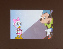 Webbygale from DuckTales Original Animation Cel Details