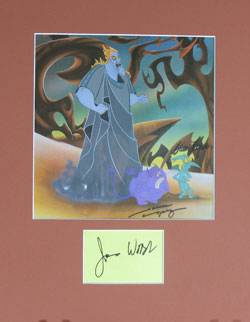 James Woods as Hades Autograph with BONUS Details
