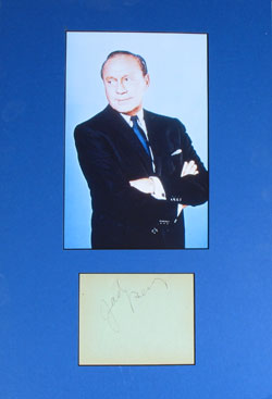 Jack Benny Autograph Details