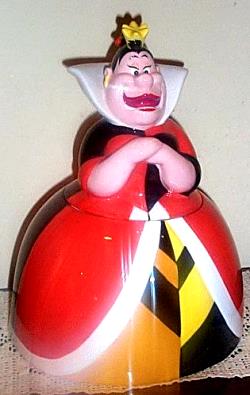Queen of Hearts Cookie Jar