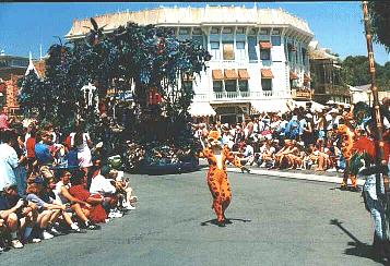 Disneyland Lion King Celebration picture of dancers