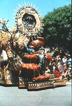 Lion King Celebration Parade picture that includes Rafiki