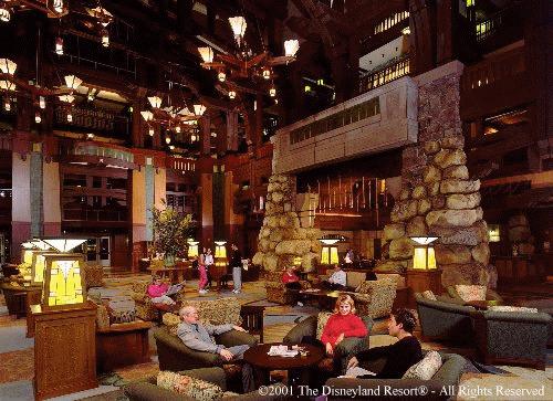 Grand Californian Hotel interior lobby image