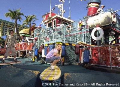 S.S. Rustworthy at Paradise Pier