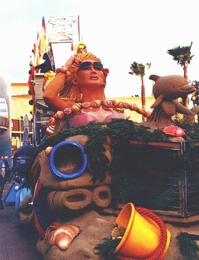 Beach Beauty float