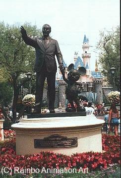 Partners Statue in Disneyland