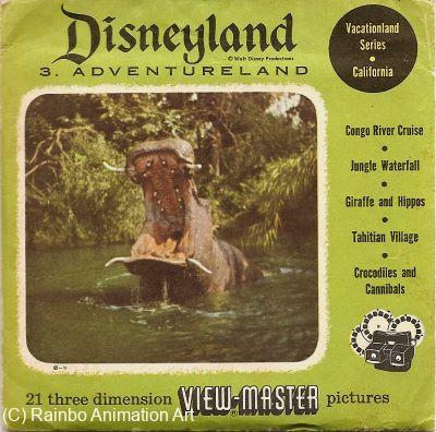 Disneyland Adventureland View-Master Set 853 - Disneyland Viewmaster