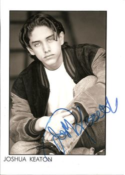 Josh Keaton Autograph Photo