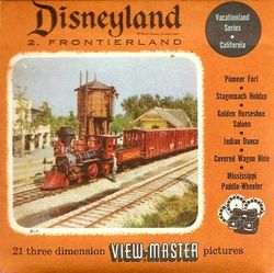 Disneyland Frontierland Viewmaster Set 852