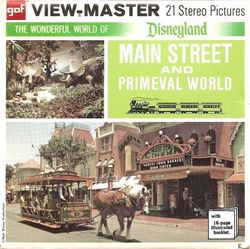Disneyland Main Street & Primeval World View-Master A175 Details