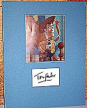 Click to see large image of Tom Hanks as Woody Autograph