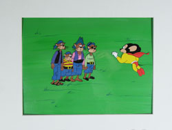 New Adventures of Mighty Mouse Production Cel