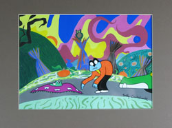 Click to see large image of Face Like A Frog cel