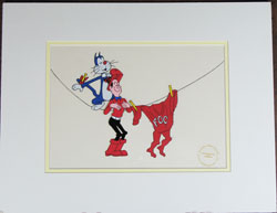 Smokey Stover Production Cel Details