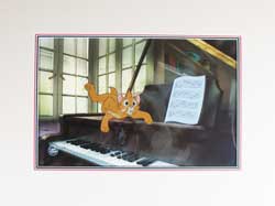 Oliver and Company Original Animation Cel image