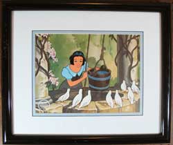 Snow White at the Wishing Well Sericel Details