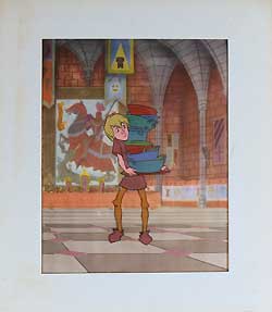 Sword in the Stone Original Animation Cel Details