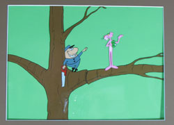 Pink Panther Production Cel Details