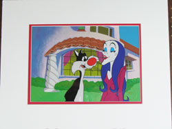 Sylvester The Cat Groovie Ghoulies Original Animation Cel