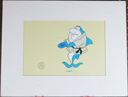 Jabberjaw Original Animation Cel Details