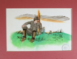 Stuart Little & Father Production Cel