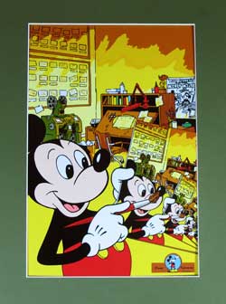 Mickey Mouse Disney Impressions Print