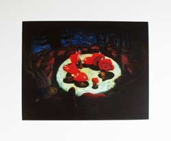 Fantasia Dancing Mushrooms Print