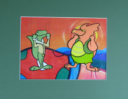 Click to see large image of Adventures in Dinosaur City cel