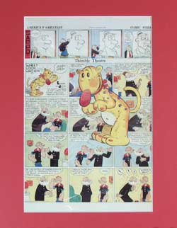 Popeye Newspaper Comic Strip
