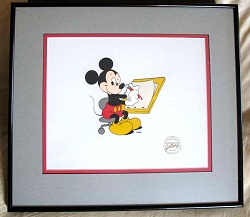 1st Edition 1989 Disney/MGM Animation Galery Cel Details