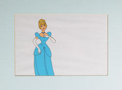 Cinderella Production Cel