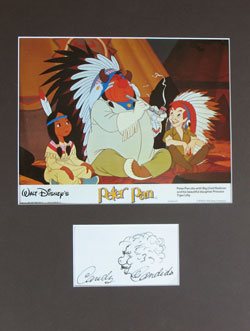 Candy Candido Peter Pan Indian Chief Autograph Details