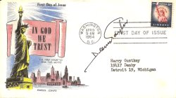 Deems Taylor Autograph on First Day Cover image