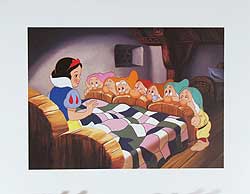 Snow White Disney Store Litho Set image