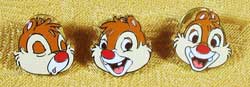 Mini Chip and Dale Heads Pin Set 2 Details