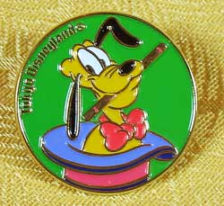 Tokyo Disneyland Magic Shop Pluto Pin image