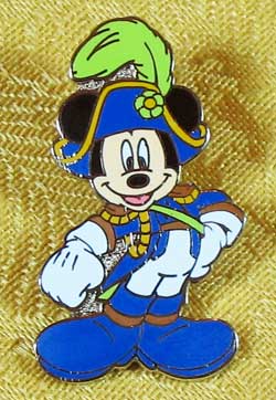 Tokyo DisneySea Fab 5 Characters Mickey Pin image