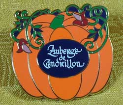 Disneyland Paris Auberge de Cendrillon Restaurant Pin Details