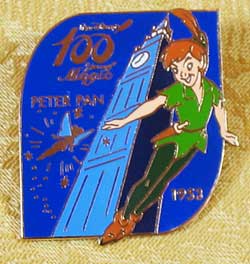 100 Years of Magic Peter Pan Pin Details
