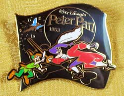 History of Art Peter Pan 1953 Pin