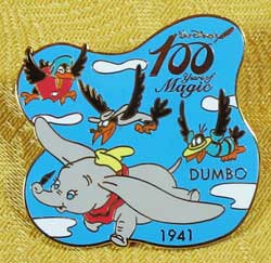 100 Years of Magic Dumbo Pin image