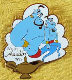 History of Art Genie from Aladdin Pin image