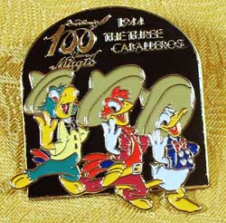 100 Years of Magic The Three Caballeros Pin image