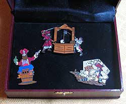Disneyland Pirates of the Caribbean Event Pin Set