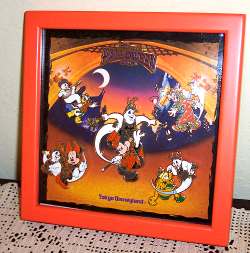 Tokyo Disneyland Halloween 2003 Framed Pin Set Details
