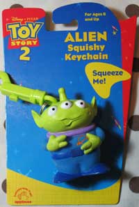 Toy Story 2 Alien Figural Keyring