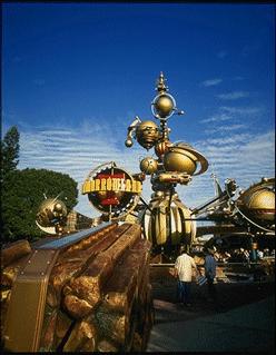 Tomorrowland Entrance in Disneyland