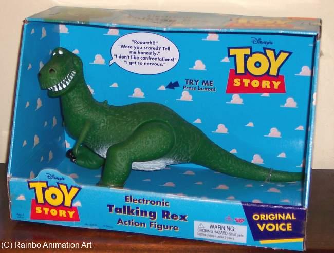 rex toy story action figure